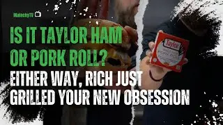 Is It Taylor Ham or Pork Roll? Either Way, Rich Just Grilled Your New Obsession 🍳🔥