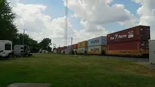 CSXT I195 eastbound Deshler Ohio
