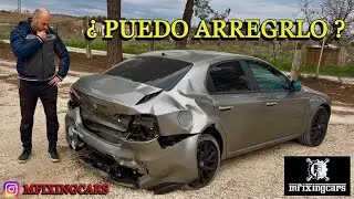 ⁉️PUEDO ARREGLARLO⁉️ Alfa Romeo 159 SINIESTRADO BRUTALMENTE 😳😱