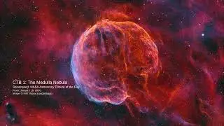 CTB 1: The Medulla Nebula glowed after a massive star's explosive death #NASA #Astronomy