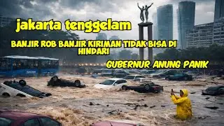 Di guyur hujan deras! Jakarta utara terendam banjir,puluhan motor mogok | inews terkini