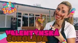 Jak se vyr&aacute;b&iacute; čokol&aacute;da? 🍫❤️ Valent&yacute;nsk&eacute; překvapen&iacute; | Hrajeme si s Alenkou