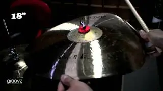 The NEW Groove Cymbals Bend&Bounce Series 2015