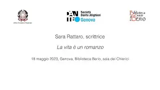 2023 incontro 6 - Sara Rattaro, scrittrice - La vita è un romanzo