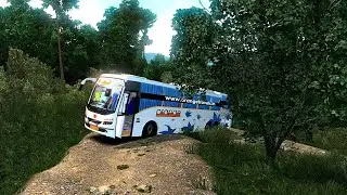 Can a Sleeper Bus Handle Off-Road Terrain? Volvo 9700 B9R in ETS2