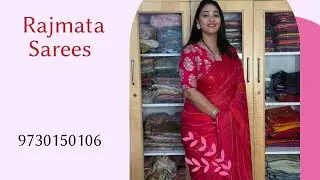 Booking no.9730150106 Rajmata Sarees is live
