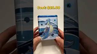 Lapras Pokemon Card Tin Unboxing
