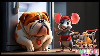The Great Cheese Caper 🧀🐮 A Bulldog & Mouse Comedy Adventure! | Funny Story