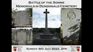 77. Somme Memorials in Dundonald Cemetery with Nigel Henderson