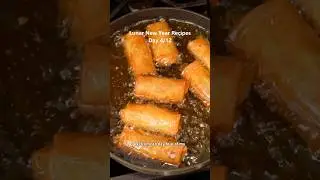 Day 4 Lunar New Year Recipe Series: Pork & Cabbage Eggrolls