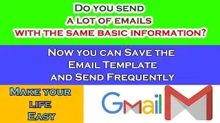 How to send same content email every day using Gmail Templates.