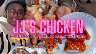 JJ&rsquo;s Chicken & Fish with honey hot old bay sauce at home | 5 ingredient recipe | #easyrecipe