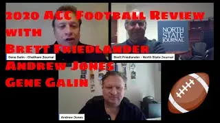 ACC Football News Roundup with Brett Friedlander, Andrew Jones & Gene Galin - 12.23.20