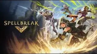First Time Playing Spellbreak! Won first match ever! Ice gauntlet! (game review) Squad match - solo!