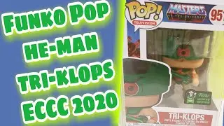 Funko Pop MOTU Tri-Klops ECCC 2020 (Closer Look) #shorts #funko #heman