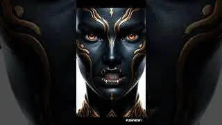 Queen of Shadows - fantasy chess character art