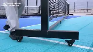 🎥 PB-300SR Portable Pickleball Posts &ndash; Ratchet Rope Tightener for Your Perfect Game! 🎮