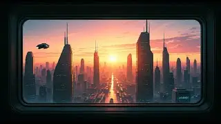 New Amsterdam 2142 | Whiskeyscapes | Ambient Future & Planetary ASMR | Bliss and Focus | Time Travel
