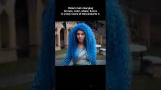 Chloe&rsquo;s wig changing in Descendants🤣