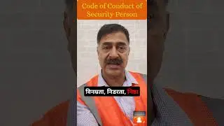 Code of Conduct for Security Person