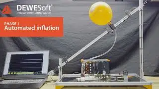 Automated Balloon Lift-Off Test with DewesoftX Sequencer