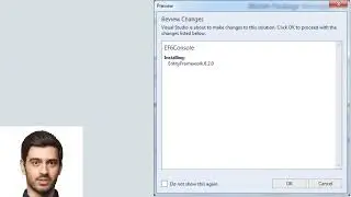 How to Install Entity Framework in visual studio.
