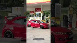 The Red civic, please stop revving your car 💥💥💥 #honda #civic #civictyper #fn2