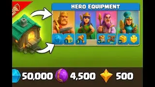 Max Hero Gear FAST! Best Upgrade Tips | COC Hero Equipment Guide 🔥