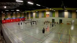 Match de volley Senior Homme Cergy 1 vs Charenton 3  - régional - 21/12/2024