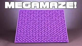 Solving the Confusing Fractal Megamaze by Oskar van Deventer!!