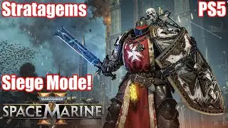 Stratagems & Siege Mode | Warhammer 40,000: Space Marine 2 | PS5