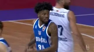 Terry Armstrong throws down a POSTER DUNK (Sutjeska - Roga&scaron;ka, 12.10.2021)