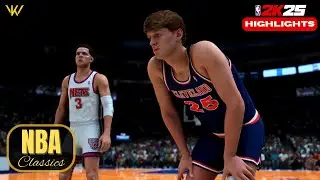 Cleveland Cavaliers vs New Jersey Nets | NBA Classics: Year 1992 | NBA 2K25 Highlights on PC