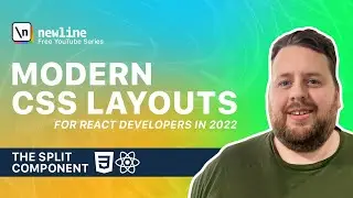 Split Primitive - CSS Layouts in React (Part 2 of 5) with newline course author, Travis Waith-Mair