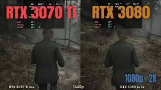RTX 3070 Ti против RTX 3080 &mdash; игры в разрешении 1080p и 2k