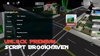 NEW Script 🥭 Mango Hub BROOKHAVEN LAG SERVER