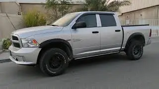 Dodge RAM with AOR Auto Power Side Steps