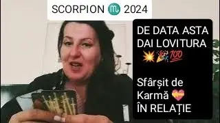 SCORPION ♏ 2024 🎉 anul DESTINULUI și al SOLUȚIILOR 💯 TOATE ARIILE 🔮 tarot 💌
