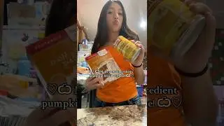 ♡Ѽ Make a two ingredient pumpkin bread with me! Ѽ♡ #shorts #fyp #viralvideo #bake #easy #easyrecipe