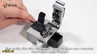 Mini Q1 fiber optic cutter cable cutter ftth tool   #fiberoptics #cutter #cablecutter #tools #mini