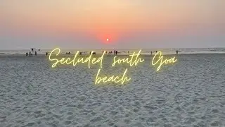 Sunset in Goa. #goa #sunset #beach #BetalbatimBeach