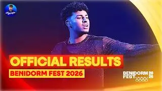 🇪🇸 Benidorm Fest 2026: Semi-final 1: Official Results