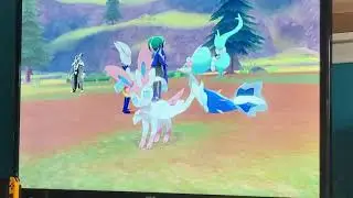 Sylveon Reacts Cute In Pok&eacute;mon Camp (Again!)
