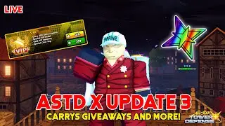 🔴[ALL CODES] ASTD X Update 3 Grind! Dungeon Timer & LIVE BANNER (All Star Tower Defense X)