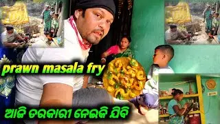 ଜା ଆଜି ଖୁସି ହେଇଗଲେ/ମୋତେ ଆଜି ଟିକେ ଚିକେନ ତରକାରୀ ଦିଅ/ଚିଙ୍ଗୁଡି ଝୋଳ/prawn recipe in Odia 