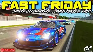 🔴 NOW LIVE | SPINS, WINS and Broken RIMS - Daily B Races | GT7 🔴
