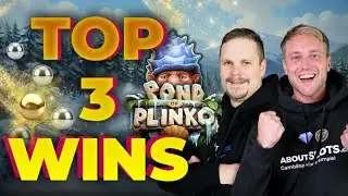 POND OF PLINKO ABSOLUTELY PRINTED – OUR TOP 3 BIGGEST WINS 💥💰