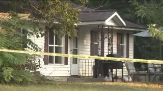 Police put crime scene tape up around Willow Long home