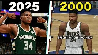 Я добавил Янниса Адетокунбо в старые игры NBA 2K!