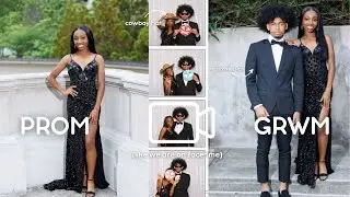 GET READY WITH ME FOR PROM LIKE WE ARE ON FACETIME